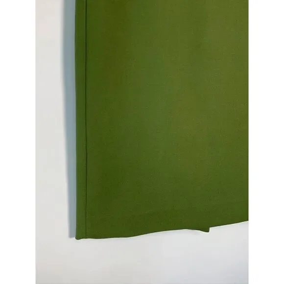J. Crew Women's Knee Length Pencil Skirt Green Size2 - Picture 2 of 7
